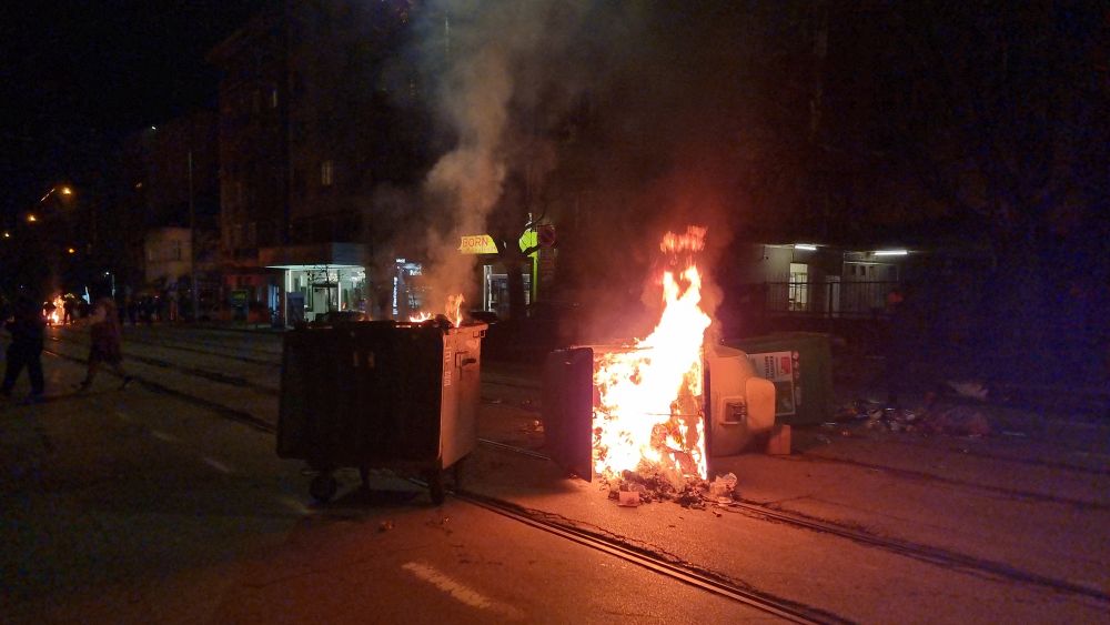 Ескалация на протеста в София