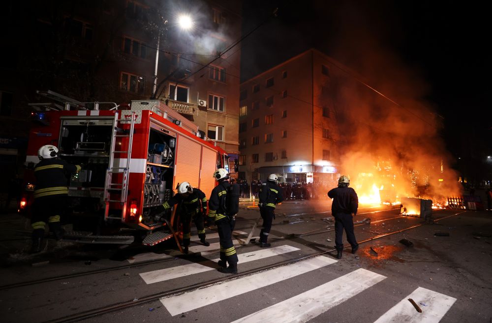 Ескалация на протеста в София