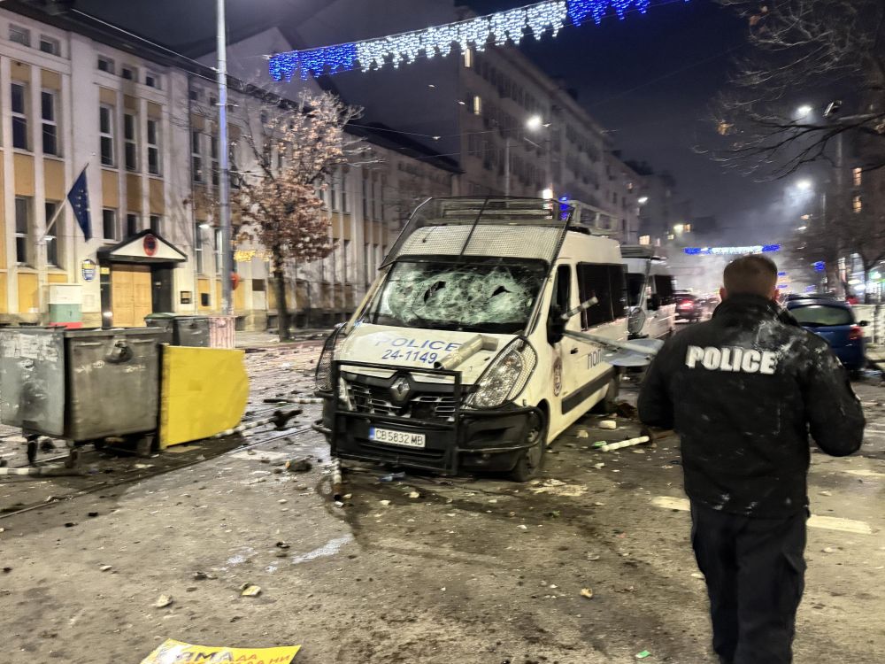 Ескалация на протеста в София