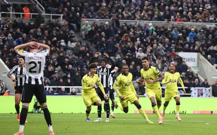 Феноменална задна ножица на Ромеро спаси Тотнъм срещу Нюкасъл в сетния миг