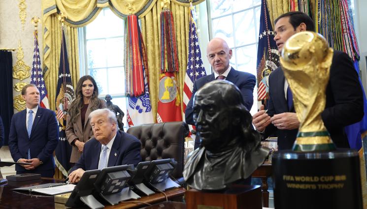 Доналд Тръмп - Съзвездие на жребия за Мондиала