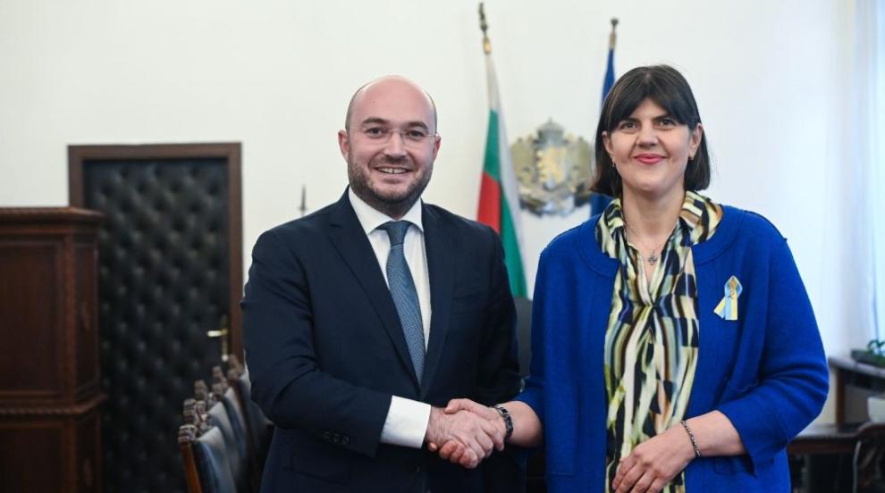 Главният европейски прокурор Лаура Кьовеши е на посещение у нас