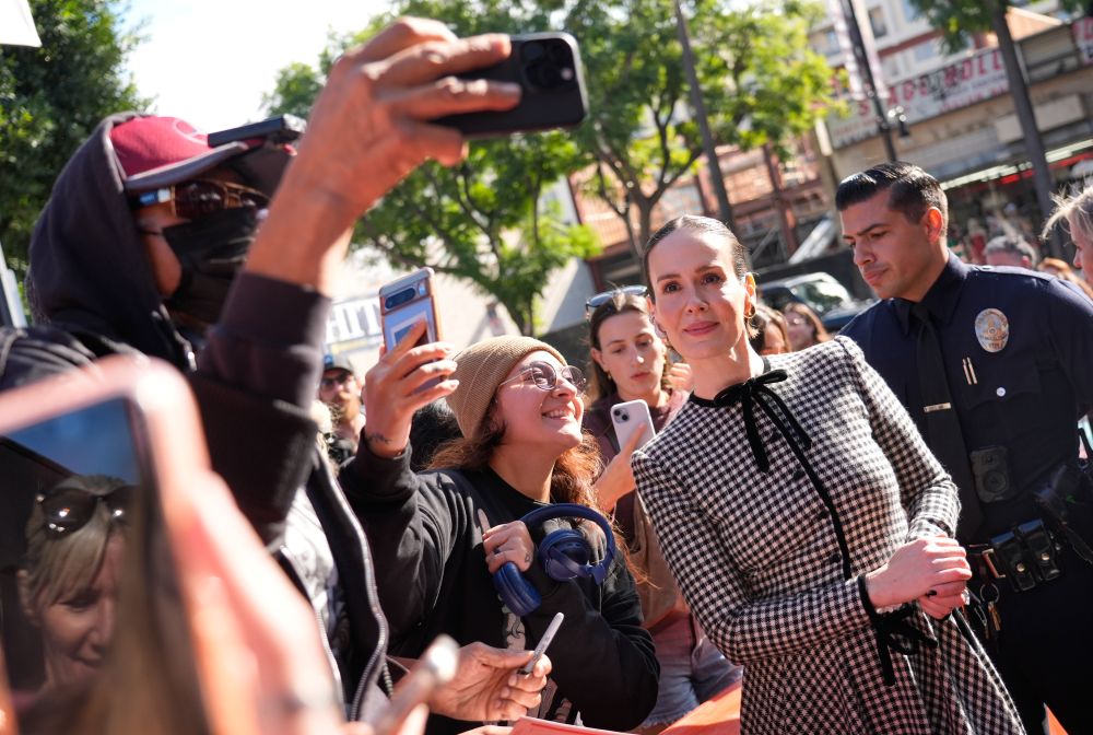 Сара Полсън получи звезда на Алеята на Славата