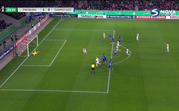 Фрайбург - Дармщад 2:0 /репортаж/