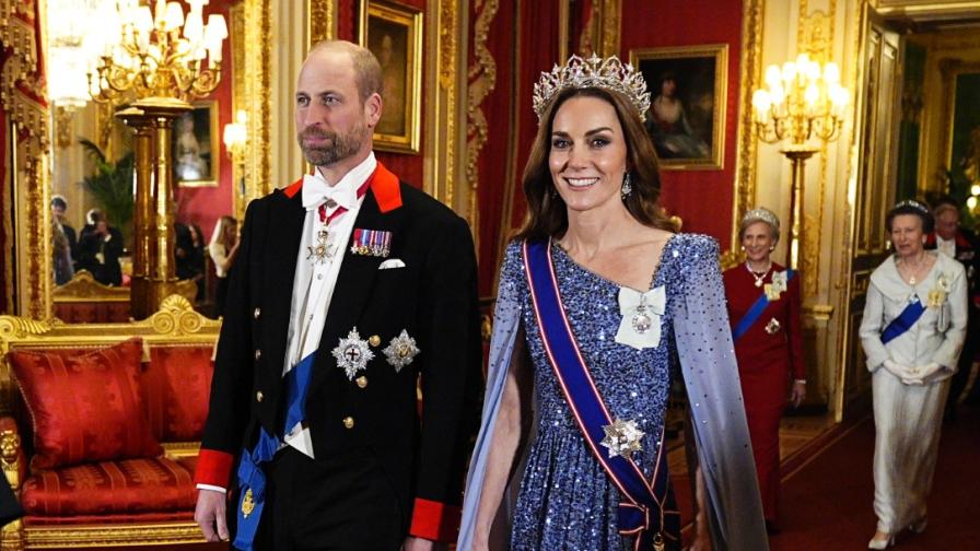 Кейт Мидълтън носи най-грандиозната си тиара...