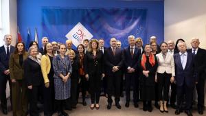 Президентът Румен Радев проведе среща с посланиците на държавите членки