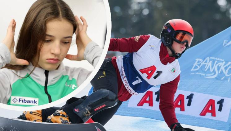 МАлена Замфирова - Страхотна Малена откри Световната купа с подиум