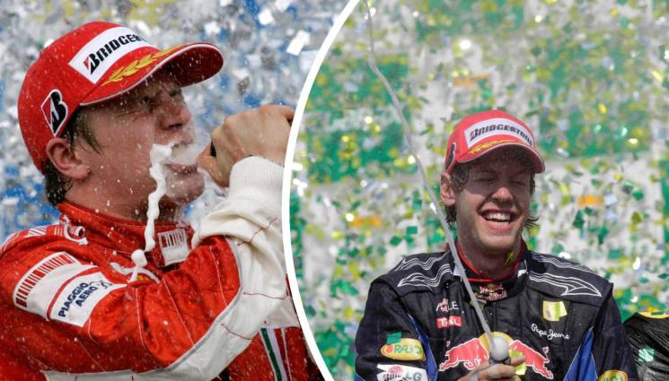 Райконен Фетел финал - Тройният възел във финала на F1 обещава изненади