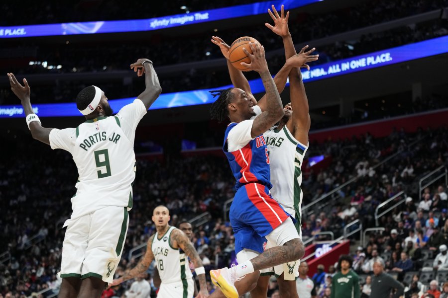 Детройт Пистънс Милуоки Бъкс1