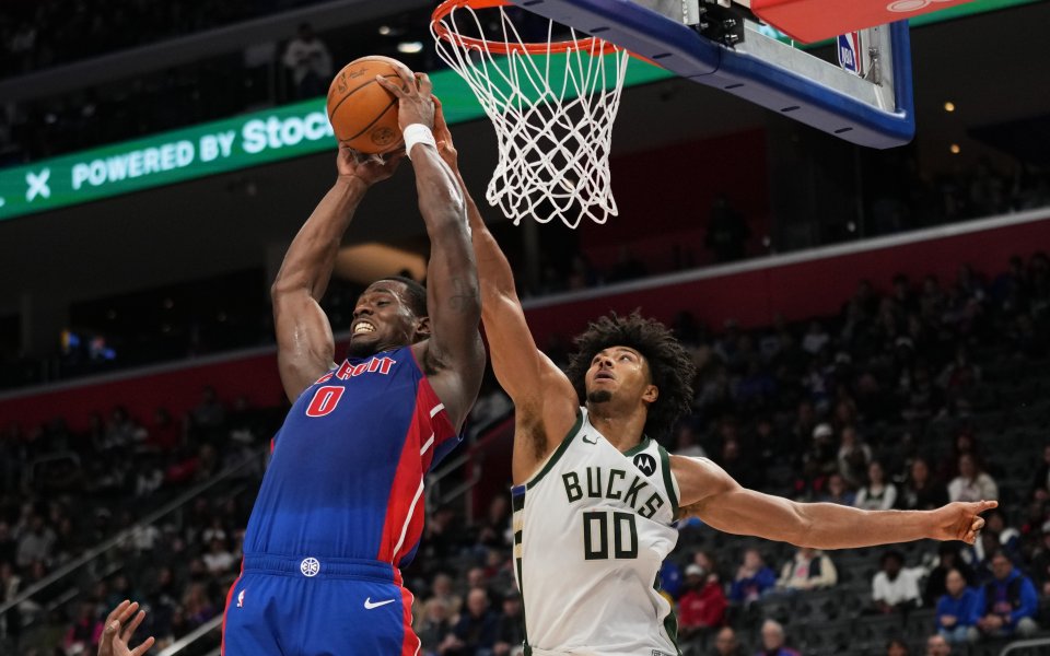 Детройт Пистънс - Милуоки Бъкс 124:112 точки / НБА, редовен сезон, 07.12.2025 г.