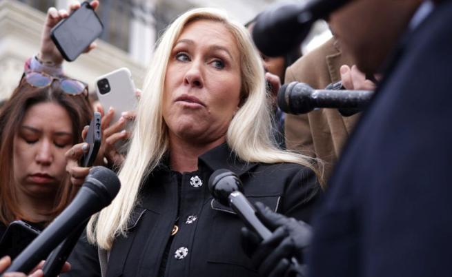 Марджъри Тейлър Грийн: Републиканците се подиграваха на Тръмп зад гърба му