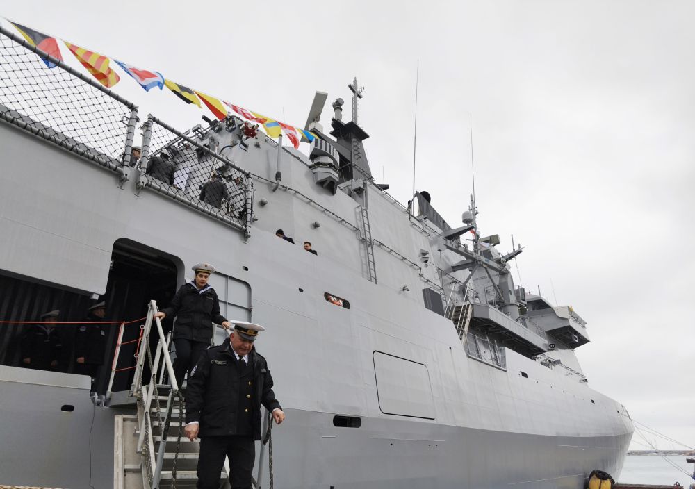 Новопридобития многофункционален модулен патрулен кораб