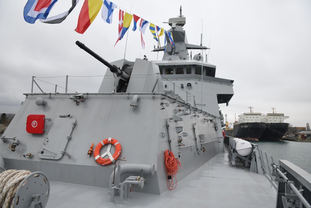 Новопридобития многофункционален модулен патрулен кораб