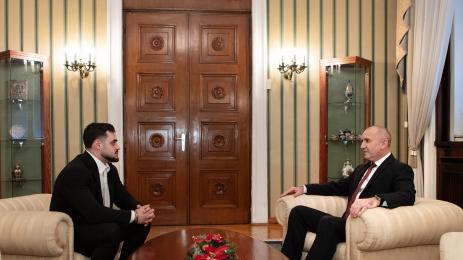 Румен Радев и Карлос Насар