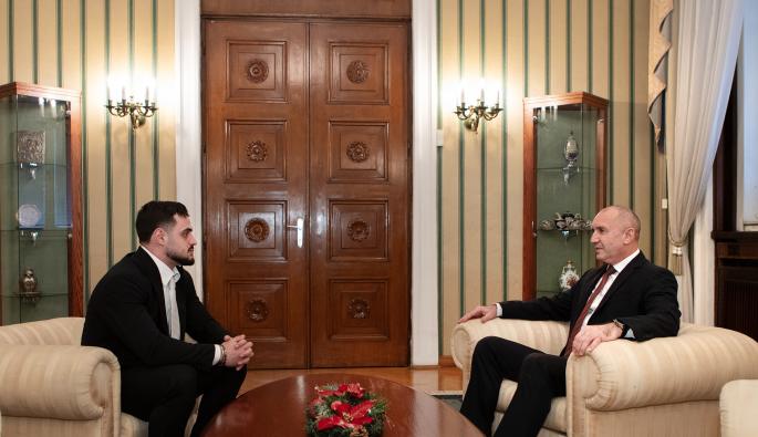 Румен Радев и Карлос Насар