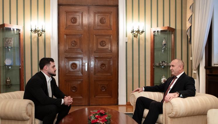 Румен Радев и Карлос Насар - Насар се срещна с президента на България