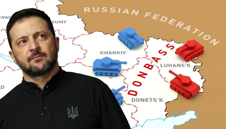 зеленски - Вашингтон натиска Зеленски да даде Донбас на Путин!