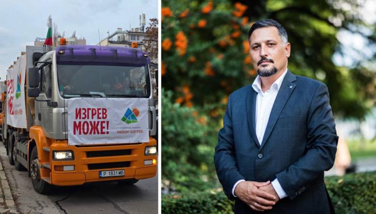 Делян Георгиев - Кметът на столичния район „Изгрев“ д-р Делян Георгиев пред