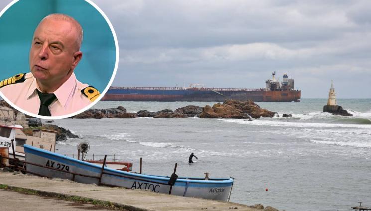 Христо Папукчиев - Кап. Христо Папукчиев пред „Телеграф“: Teчове на гориво, ако танкерът не се махне