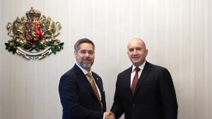 Румен Радев и Кристофър Смит