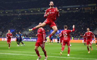 НА ЖИВО: Интер 0:1 Ливърпул, Собослай откри от дузпа