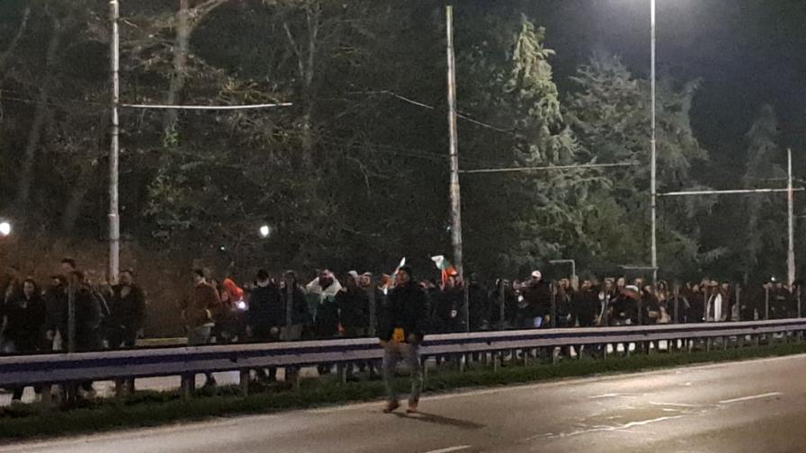 <p>Блокада на &quot;Орлов мост&quot;&nbsp;и част от &quot;Цариградско шосе&quot;</p>