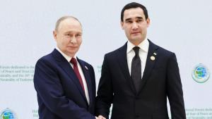 Владимир Путин и Сердар Бердимухамедов