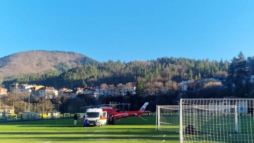 Вдигнаха въздушна линейка заради мъж с черепно-мозъчна травма