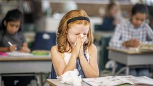 настинка грип дете училище