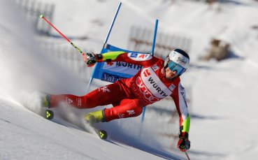 Австриец най-бърз след първия манш на гигантския слалом във Вал д'Изер