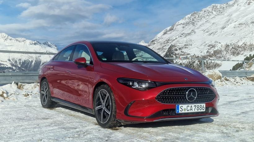 Mercedes Benz CLA Hybrid тест драйв
