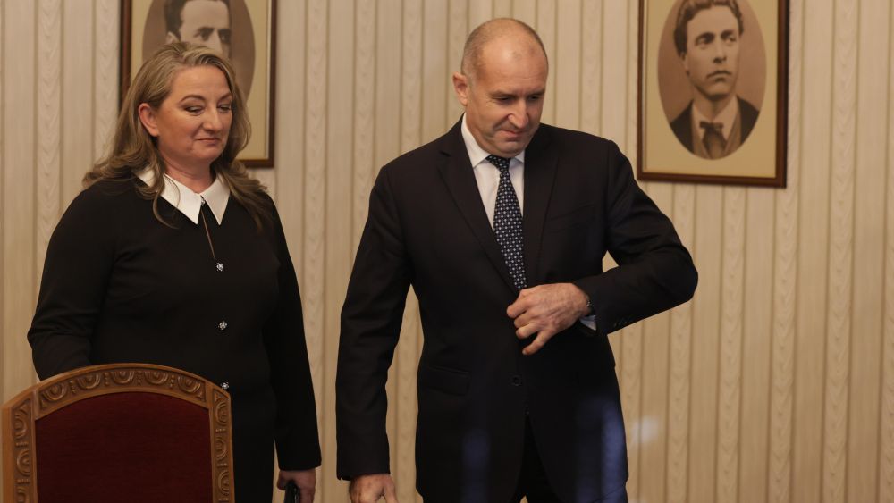 Румен Радев и Деница Сачева