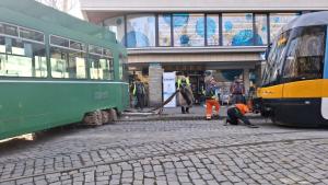 Трамвай 12 аварира тази сутрин около 9 40 ч на