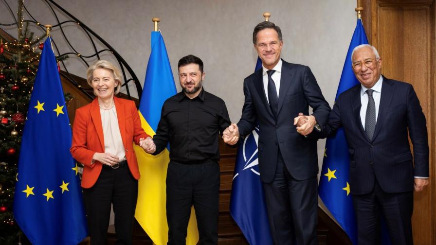 Зеленски и пратеници на Тръмп обсъдиха мирния план в Берлин