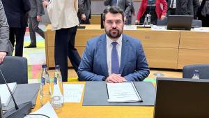 министърът на външните работи в оставка Георг Георгиев