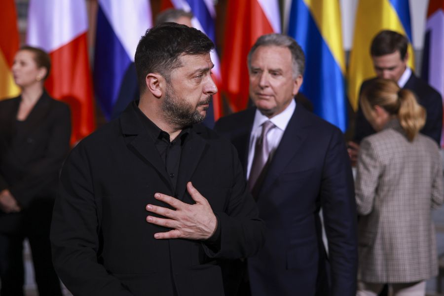 <p>В Берлин обсъждат мирното споразумение за Украйна.</p>