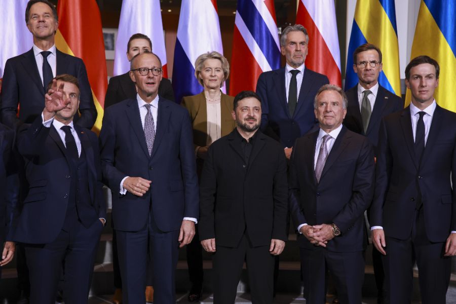 <p>В Берлин обсъждат мирното споразумение за Украйна.</p>