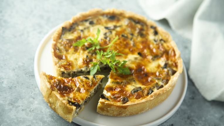 Картофен пай с гъби