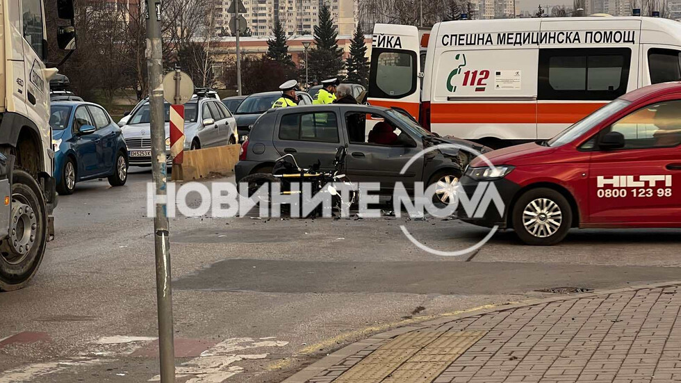 Тежка катастрофа край УНСС в София