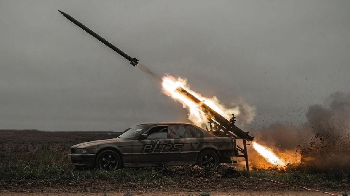 BMW Серия 7 Е38 ракетна установка