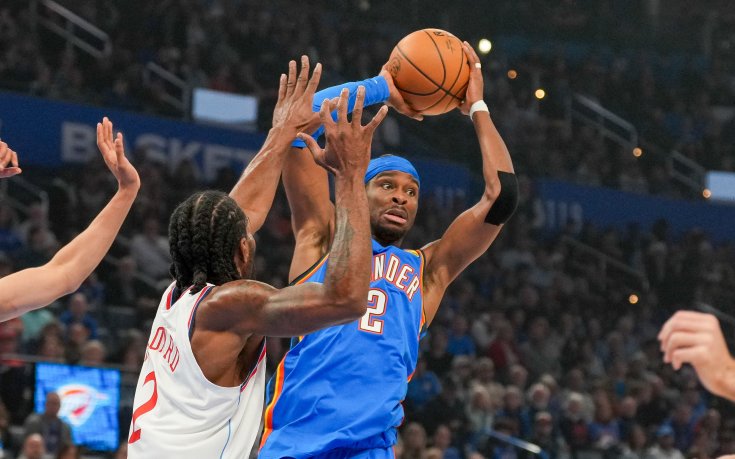 Оклахома и ШГА се разправиха с пропадащия ЛА Клипърс