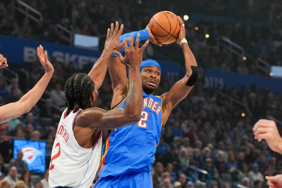 Оклахома Сити Тъндър Лос Анджелис Клипърс1