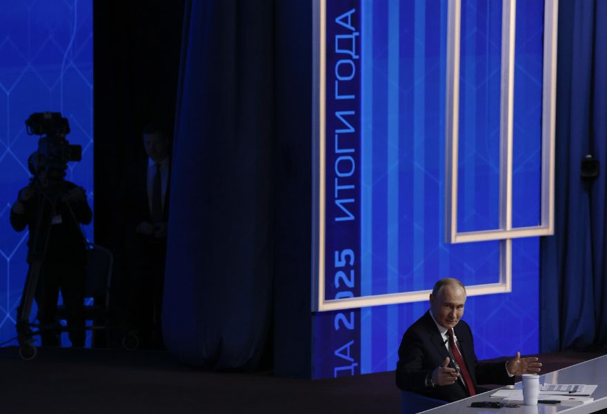 <p>Ежегодната голяма пресконференция на Путин</p>