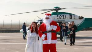 Дядо Коледа и Снежанка Гранична полиция