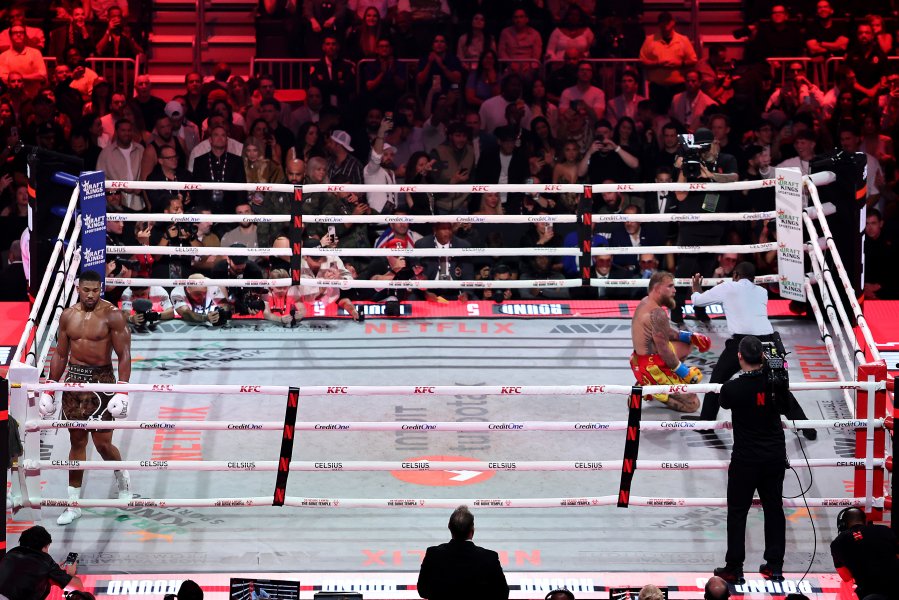 Джейк Пол срещу Антъни Джошуа в Маями1