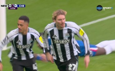 Нюкасъл - Челси 2:0 /първо полувреме/