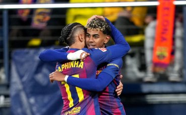 Рафиня, Ямал и страхотен вратар осигуриха на Барселона първото място и успешен край на годината