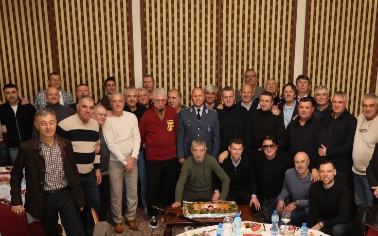 Ветераните на ЦСКА се събраха за коледен банкет