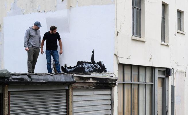 Банкси потвърди нов стенопис в Западен Лондон