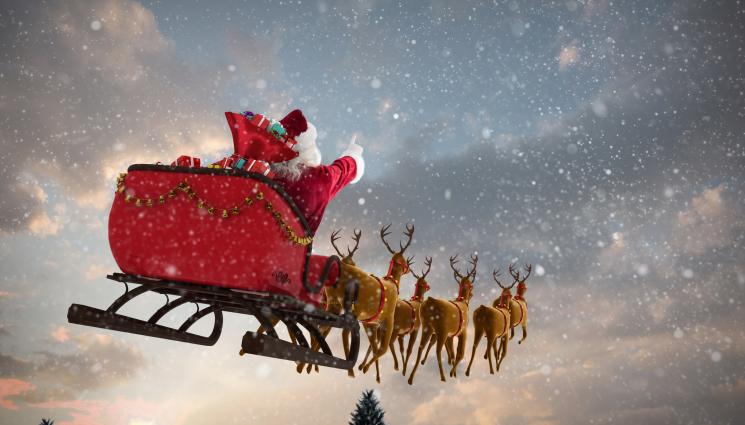 дядо коледа - ОБРАТНОТО БРОЕНЕ ЗАПОЧНА: Дядо Коледа тръгна с подаръците, вижте къде е!